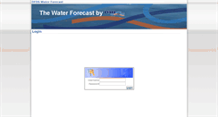 Desktop Screenshot of classic.waterforecast.com